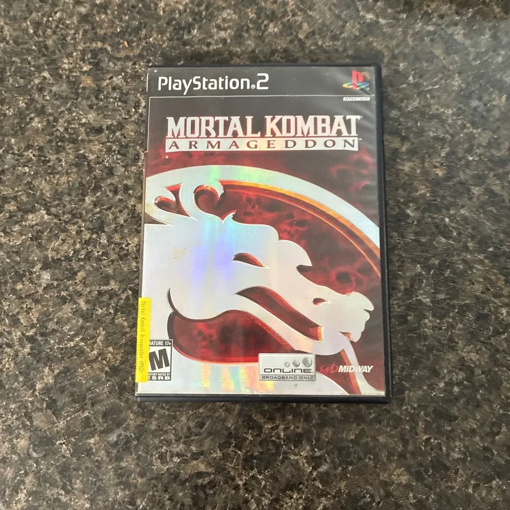 Mortal Kombat Armageddon Sony PlayStation 2 PS2 Game Midway 2006 SLUS 21410